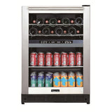 Magic Chef Dual Zone Built-In Wine and Beverage Cooler - BTWB530ST1