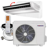 Pioneer 18,000 BTU 20 SEER Floor/Ceiling Mini-Split Air Conditioner Heat Pump System Without Installation Kit - UYB018GMFILCAD-00