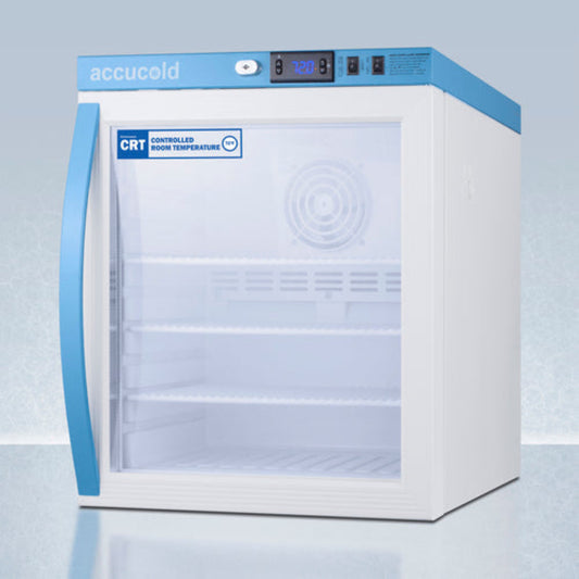 Accucold - 1 Cu.Ft. Compact Controlled Room Temperature Cabinet - ARG1PV-CRT
