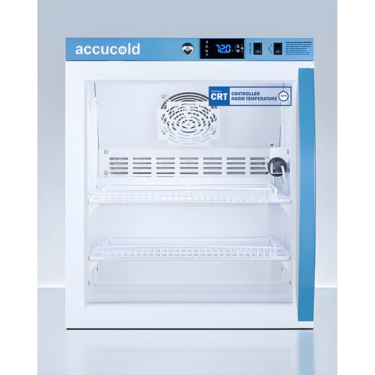 Accucold Summit 2 Cu.Ft. Compact Controlled Room Temperature Cabinet  - ARG2PV-CRTLHD