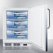 Accucold Summit - 24" Wide Built-In All-Freezer, ADA Compliant - VT65MLCSSADA