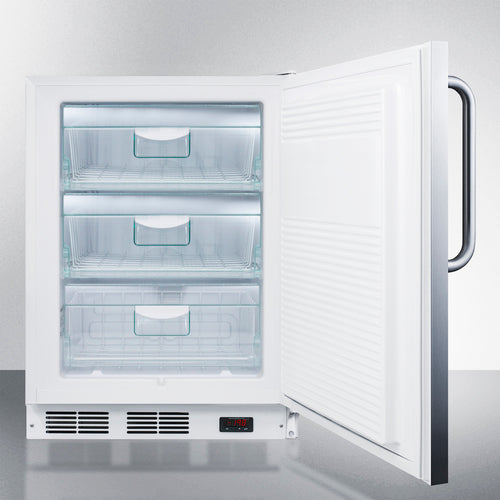 Accucold Summit - 24" Wide Built-In All-Freezer, ADA Compliant - VT65MLCSSADA