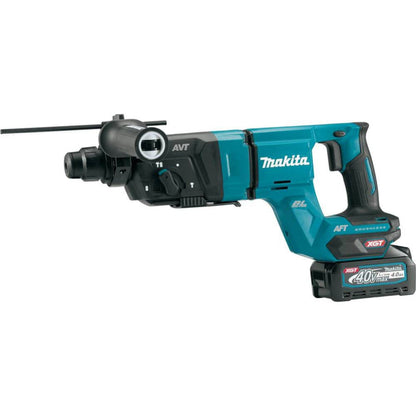 Makita GMH04PLX 80V max (40V max X2) XGT Brushless 70 lb. 1‑1/8" Hex AVT Breaker Hammer Kit, AWS Capable (8.0Ah) & FREE Makita GRH07M1 - GMH04PLX