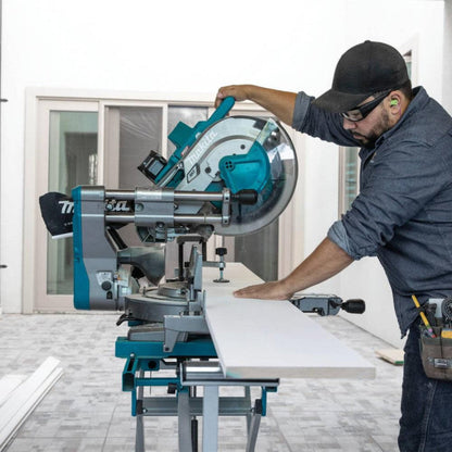 Makita 40V Max XGT12 In. Dual-Bevel Sliding Compound Miter Saw Kit -  GSL04M1