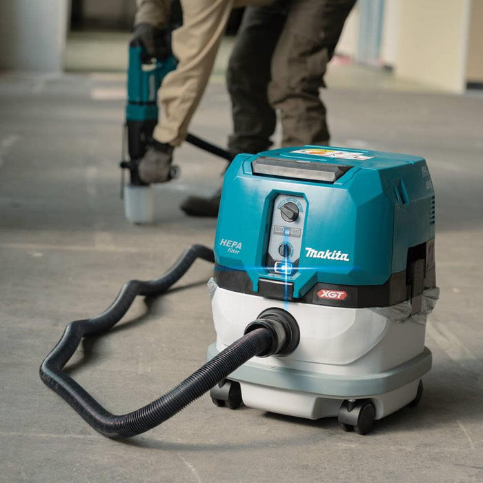 Makita 40V Max XGT️ 2.1 Gallon HEPA Dry Dust Extractor AWS️ Bare Tool - GCV02ZU