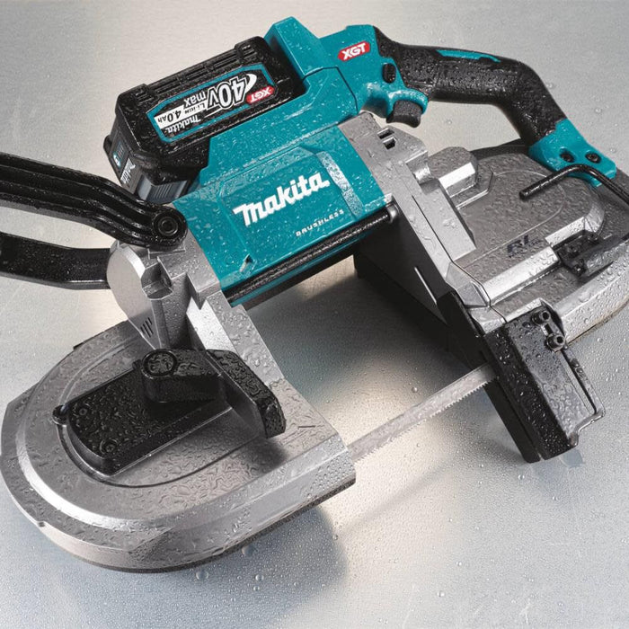 Makita 40V Max XGT Brushless Cordless Deep Cut Portable Band Saw Combo Kit 4.0Ah - GBP01M1