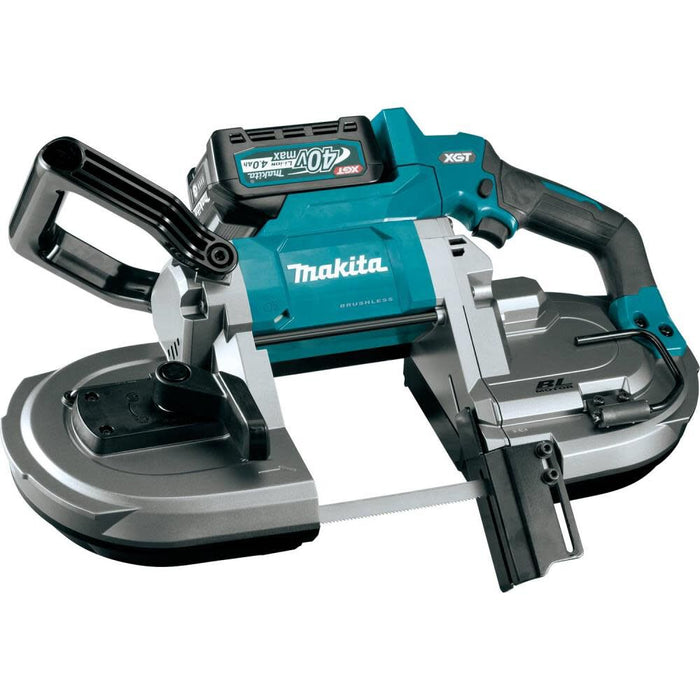 Makita 40V Max XGT Brushless Cordless Deep Cut Portable Band Saw Combo Kit 4.0Ah - GBP01M1