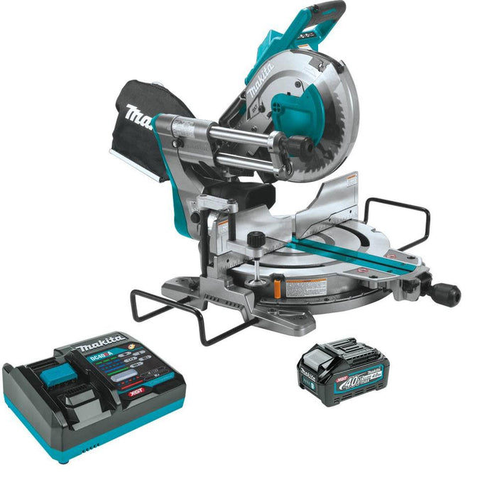 Makita 40V Max XGT️ 10 In. Dual Bevel Sliding Compound Miter Saw Kit - GSL03M1