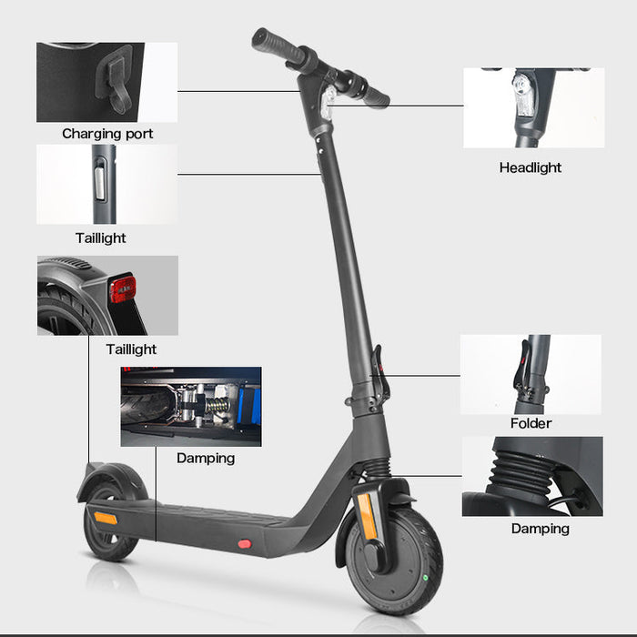 Mankeel Steed 36V/10.4Ah 350W Folding Electric Scooter MK090