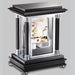 Kieninger Artemis Classical Mantel Clock, Piano Black & Silver Dial - MM 1246-96-02