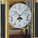 Kieninger Fidelo Mantel Clock, Calendar, Moonphase, Walnut Burl - MM 1246-82-02