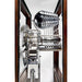 Kieninger 250 Tourbillon Bells Mantel Clock, Triple Chimes, Ebony, Ltd - MM 1713-57-01