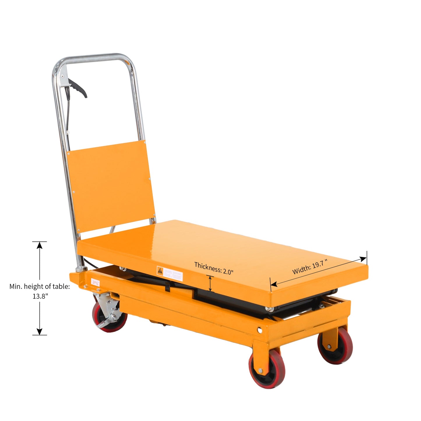 Apollolift Double Scissor Lift Table  - A-2007