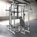 Marcy SM-7362 Pro Smith Machine Home Gym System for Full Body Training, Black - 294879