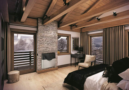 Martin 20000 BTU Direct Vent Thermostatic Built-In Natural Gas Wall Heater Furnace New - MDV20VN