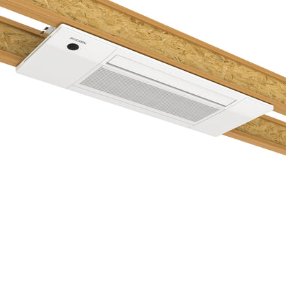 MRCOOL DIY Series 5th Gen OuttaSight 9K BTU 230V One-Way Ceiling Cassette Air Handler (DIYCASSETTE09HP-230D25-O)