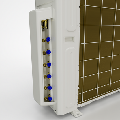 MRCOOL DIY 5th Gen 55,000 BTU Multi-Zone Mini Split Condenser 230V, -  DIY-MULTI6-55HP230D-O