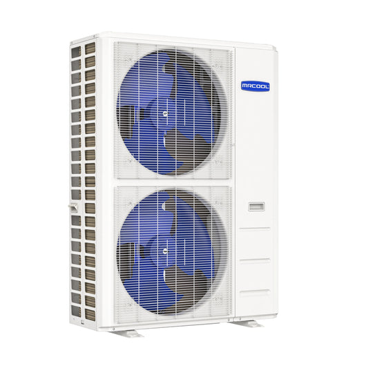 MRCOOL Hyper Heat 2nd Gen 48K BTU, 4 Ton 16.5 SEER2 Heat Pump Condenser and Ducted Air Handler with 8kW Heat Kit (C48HP230BL00H08)