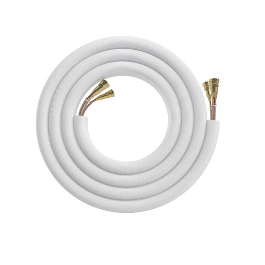 MRCOOL 50 ft. 3/8 x 3/4 No-Vac Pre-Charged Line Set for Central Ducted VersaPro & Hyper Heat 2nd Gen - R454B,  - NV50-3834-O
