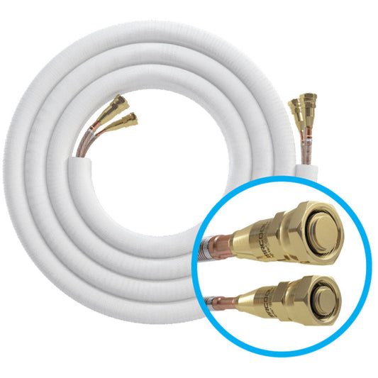 MRCOOL 50 Ft. R-454B No-Vac Lineset (NV50-3834-O)