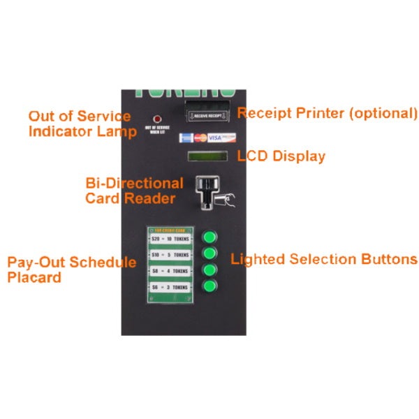 Standard Change -CC Standard Token Change Machine - MC315RL-CC