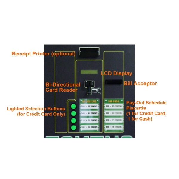 Standard Token Change Machine -MC535RL-CC