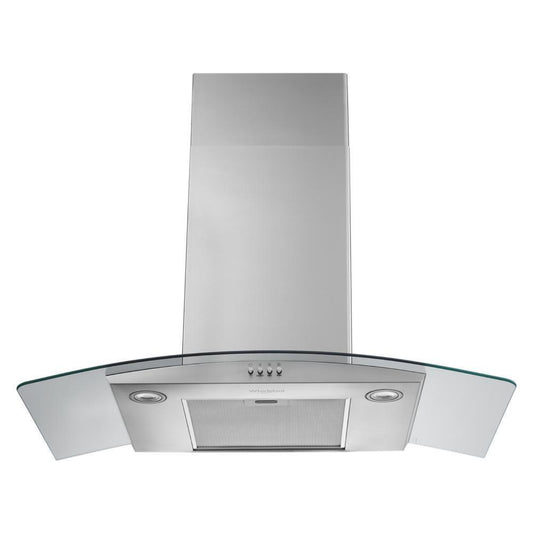 WHIRLPOOL WVW51UC6LS 36" Curved Glass Wall Mount Range Hood - WVW51UC6LS