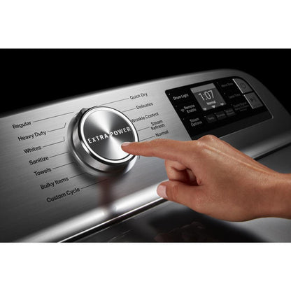 MAYTAG MGD7230HC Smart Top Load Gas Dryer with Extra Power - 7.4 cu. ft. Slate - MGD7230HC