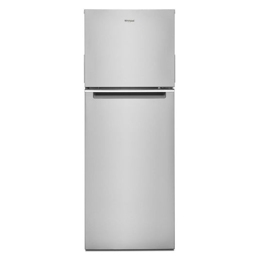 WHIRLPOOL 24-inch Wide Small Space Top-Freezer Refrigerator - 12.9 cu. ft. in Stainless Steel - WRT313CZLZ