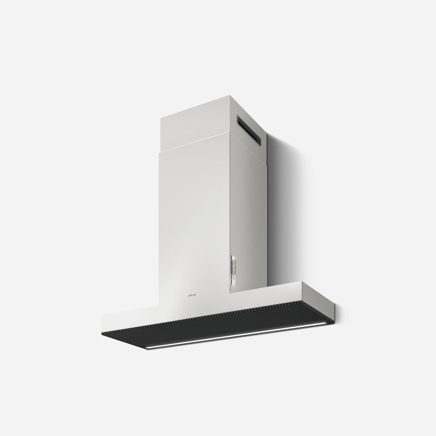 ELICA EHK636WH HAIKU Wall Mount Range Hood 36" wide - 600CFM in Stainless Steel On White - EHK636WH