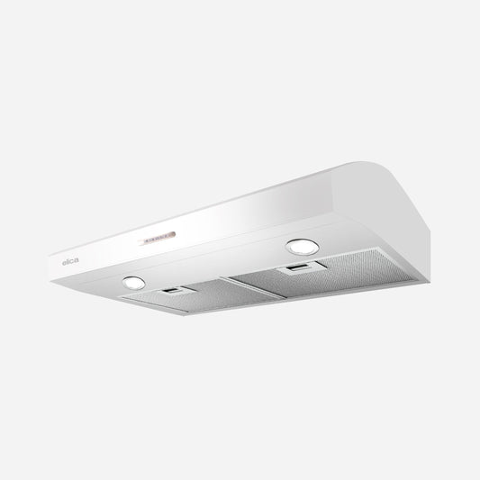 ELICA EAL330W1 ALLASIO WHITE Undercabinet Range Hood 30" wide - 300CFM White - EAL330W1