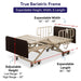 Medacure Adjustable Bariatric Hospital Bed - 750lbs Cap