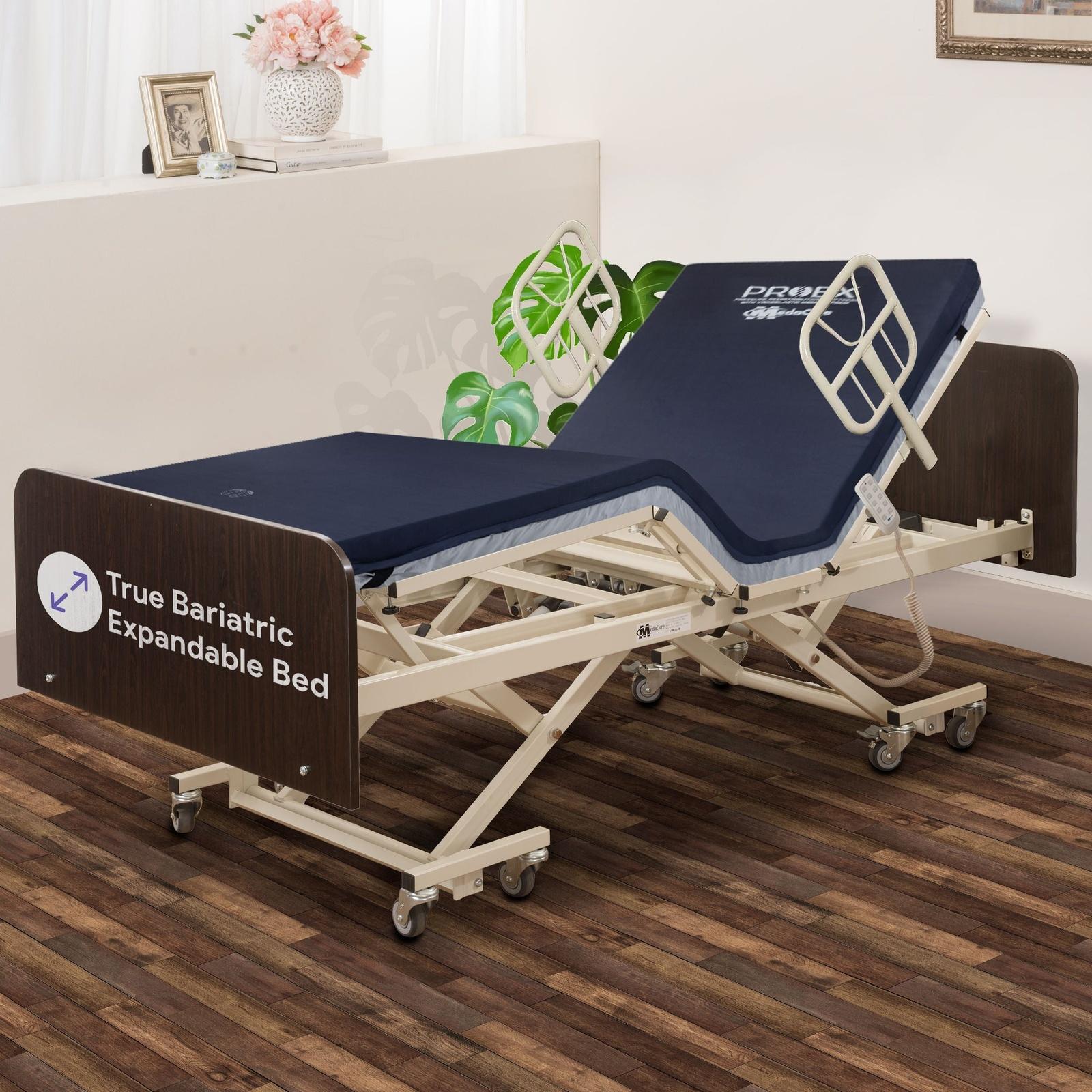 Medacure Adjustable Bariatric Hospital Bed - 750lbs Cap