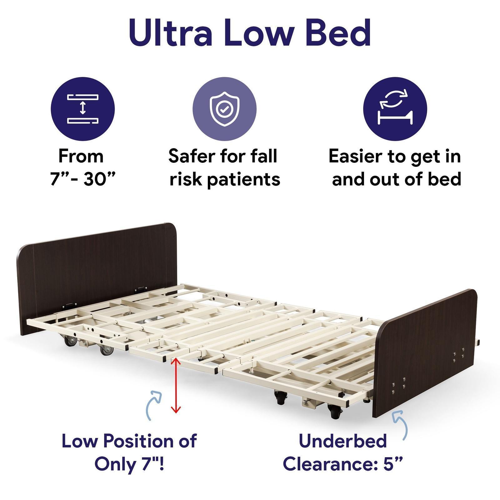 Medacure Adjustable Electric Hospital Bed