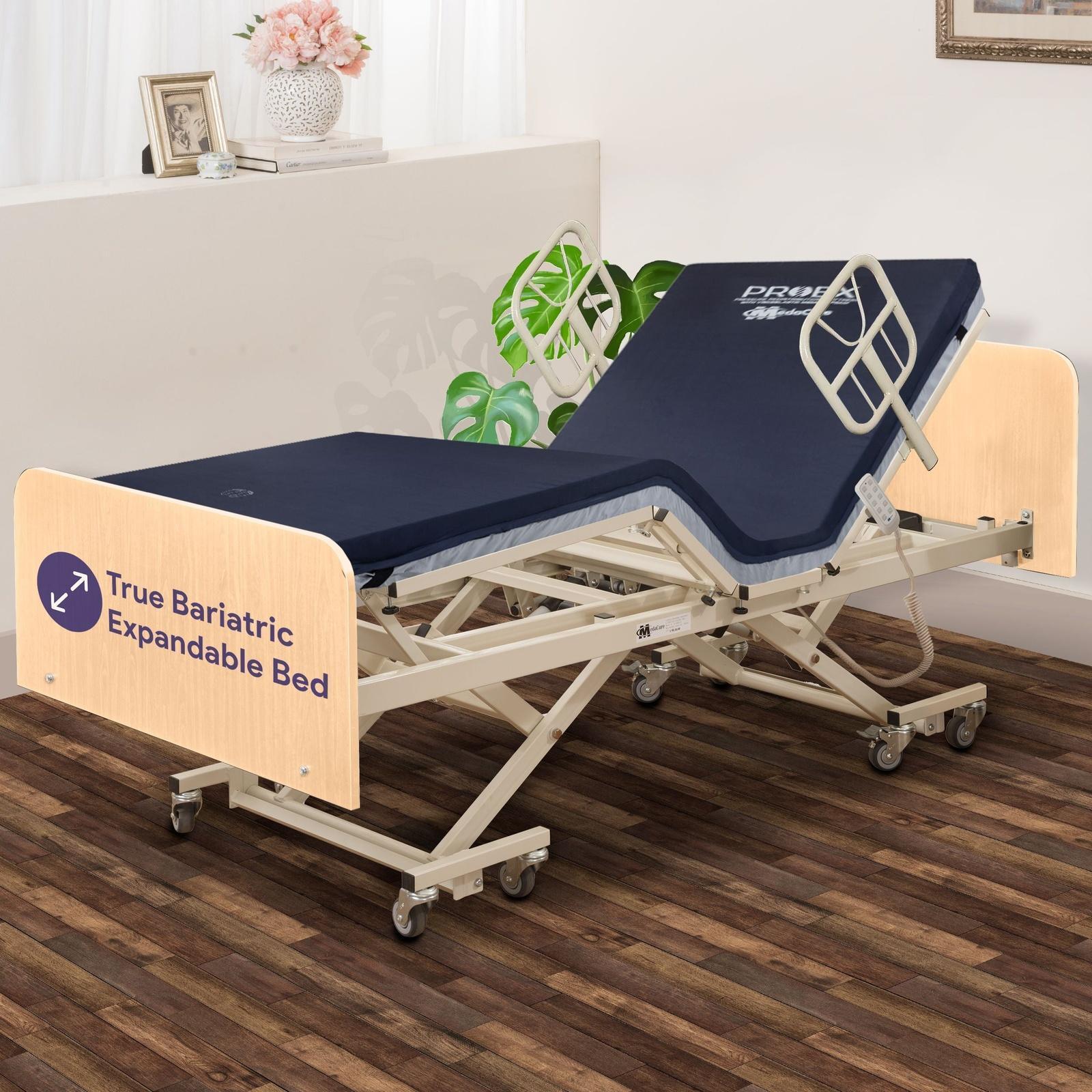 Medacure Bariatric Extendable Hospital Bed - 750lbs Cap