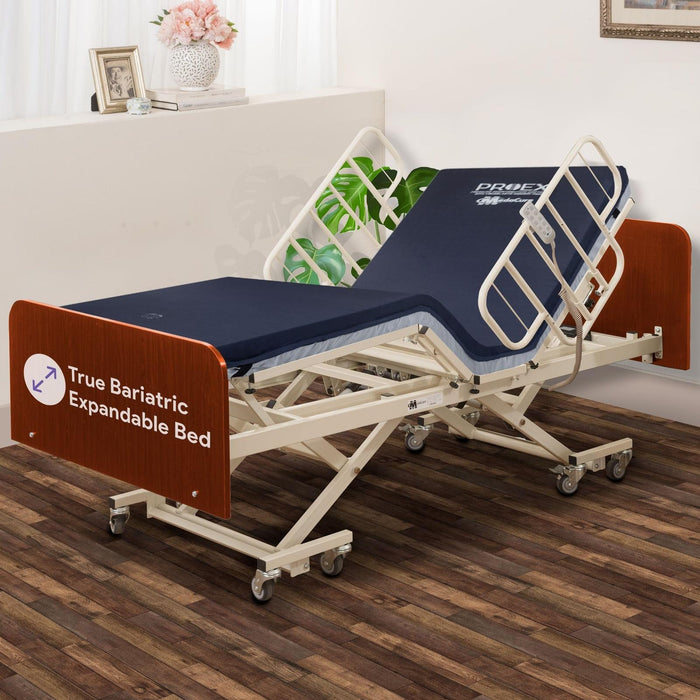 Medacure Bariatric Hospital Bed - Split Frame Design