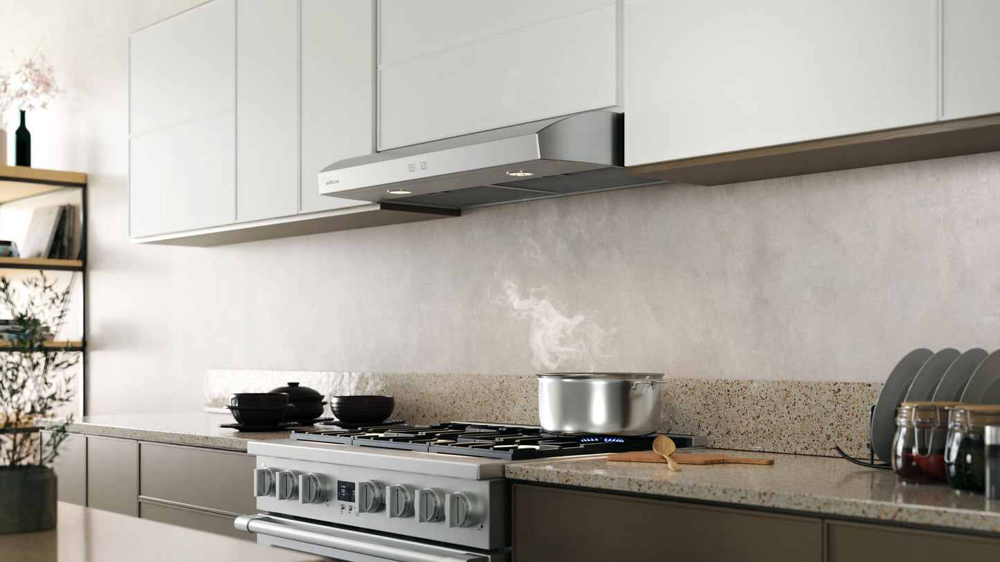 ELICA EBL436S2 BELLAGIO Undercabinet Range Hood 36" wide - 400CFM in Stainless Steel - EBL436S2