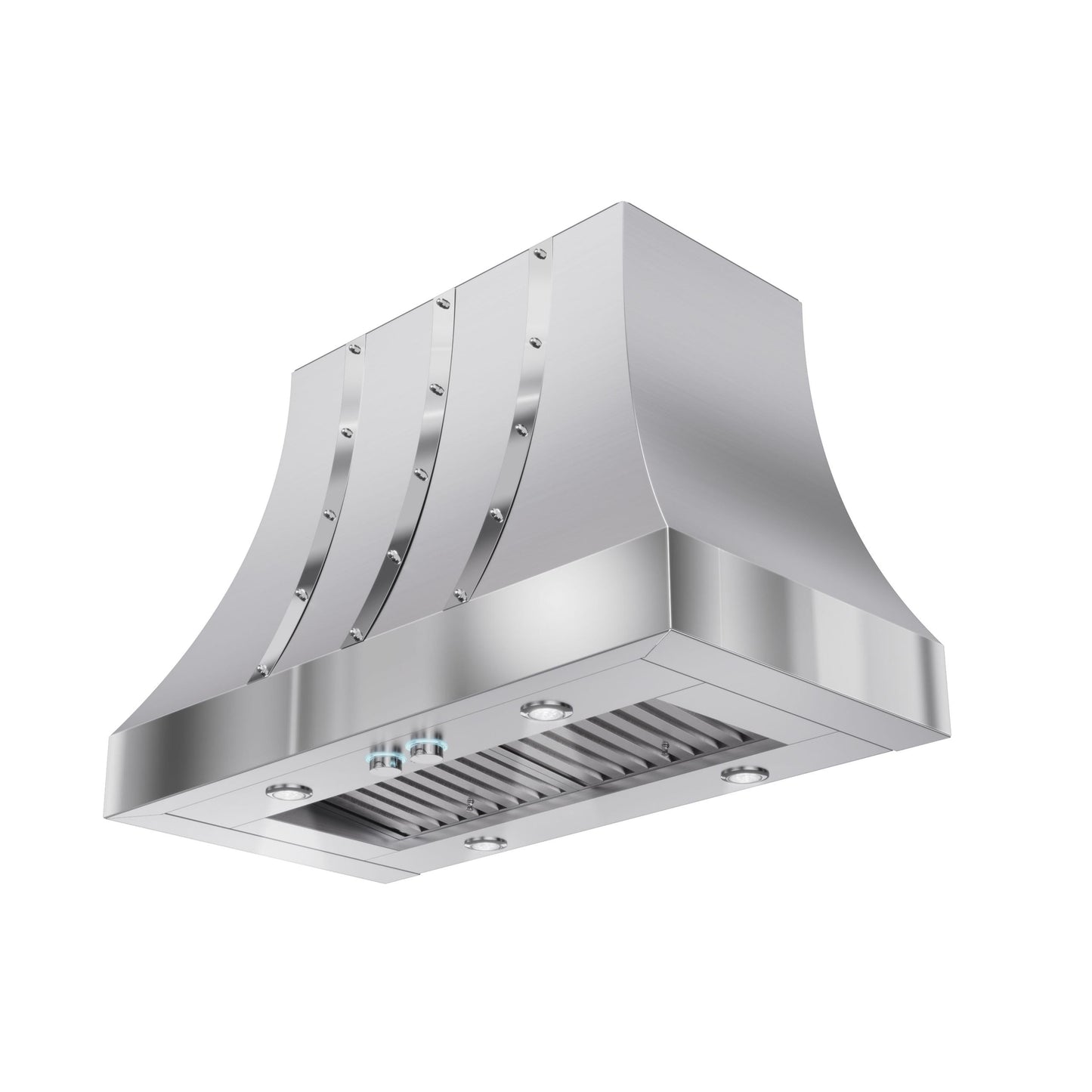 ELICA EORX48SS ORISTANO Wall Mount Range Hood 48" wide - NACFM in Stainless Steel - EORX48SS
