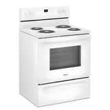 WHIRLPOOL WFC150M0JW 4.8 cu. ft. Whirlpool® electric range with Keep Warm setting - WFC150M0JW