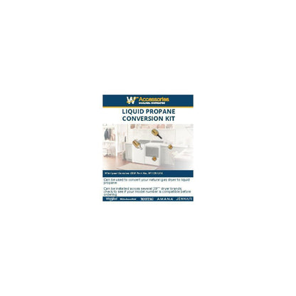 AMANA W11581316 Gas Dryer Conversion Kit fits 29" dryers, propane-orifice size-54, butane-orifice size-55 - W11581316