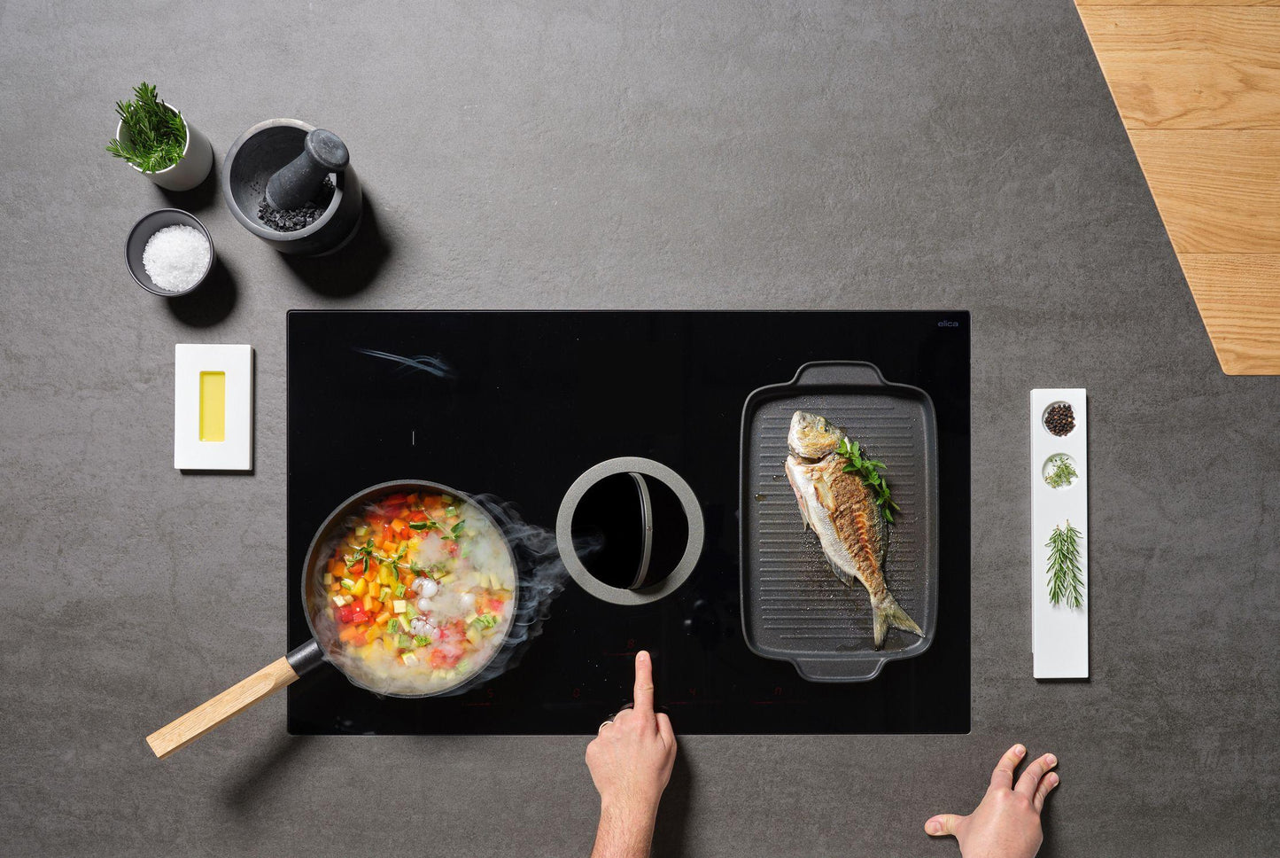 ELICA ENI436BL NT INVERT S50 3+1 G5 BL/A/36 UL Not Applicable - ENI436BL