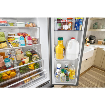 WHIRLPOOL 36-Inch French Door Refrigerator with Interior Water Dispenser - 31 cu. ft. White - WRFF3336SW