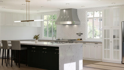 ELICA EORX48SS ORISTANO Wall Mount Range Hood 48" wide - NACFM in Stainless Steel - EORX48SS