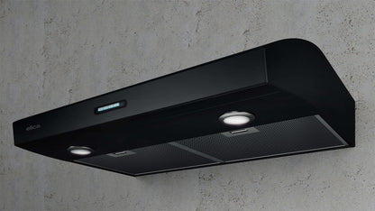 ELICA EAL330B1 ALLASIO BLACK Undercabinet Range Hood 30" wide - 300CFM Black - EAL330B1