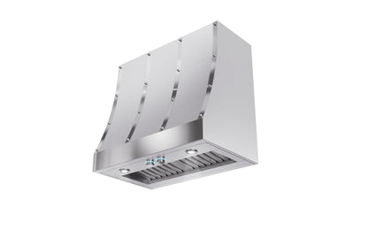 ELICA ECTX36SS CATANIA Wall Mount Range Hood 36" wide - NACFM in Stainless Steel - ECTX36SS