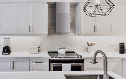 ELICA EPT430S3 POTENZA Wall Mount Range Hood 30" wide - 400CFM in Stainless Steel - EPT430S3