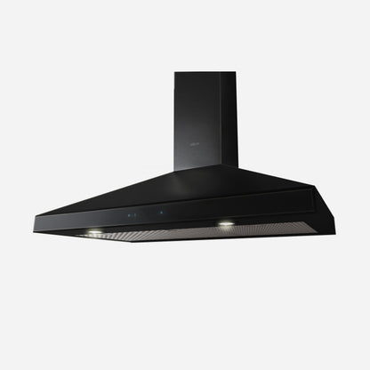 ELICA VARNA BLACK Wall Mount Range Hood 30" wide - 600CFM Black in Stainless Steel - EVR630BL