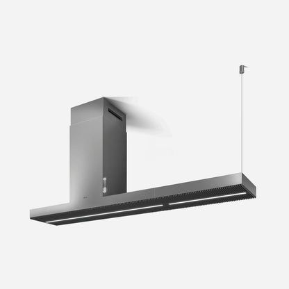 ELICA EHI670SS HAIKU IS Island Range Hood 70" wide - 600CFM in Stainless Steel - EHI670SS