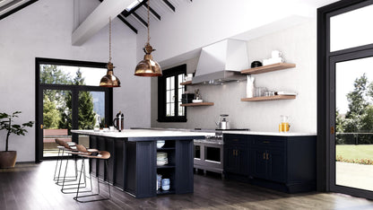 ELICA ETNX48WH TORINO Range Hood wide - CFM in Stainless Steel On White - ETNX48WH