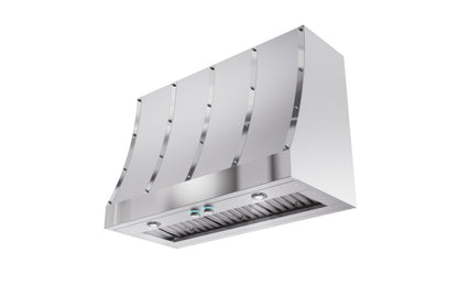 ELICA CATANIA Wall Mount Range Hood 48" wide - NACFM in Stainless Steel - ECTX48SS